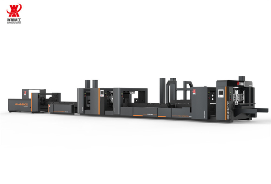 Carton réalisation de dossier automatique glueur couturier double couture noir avec PLC