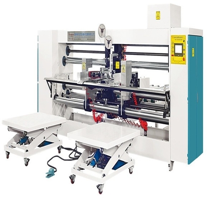 Machine à coudre à double tête semi-automatique 7180mm 11kw pour carton ondulé