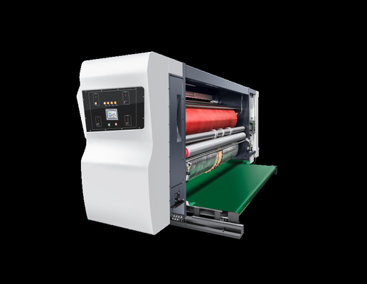 380V / 50Hz / 3Ph Automatique d'acier Flexo Impression boîte de carton Slotting machine de découpe à la matrice tout contrôlé par ordinateur